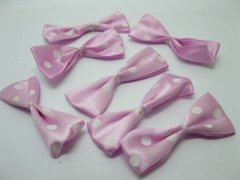 500X Light Purple Bowknot Bow Tie Decorative Embellishments 500X Light Purple Bowknot Bow Tie Decorative Embellishments