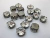 195Pcs Clear Transparent Inlay Rhinestone Beads Finding 195Pcs Clear Transparent Inlay Rhinestone Beads Finding