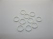 (image for) 500Pcs White Bra Rings Bra Finding Acessories 6mm