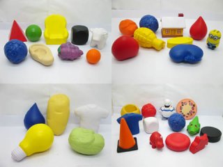 48Pcs PU Foam Anti-Stress Toys for Kids Assorted