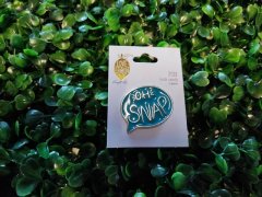 (image for) 24Pcs Blue "OH SNAP" Enamel Pin Badge Rock Candy