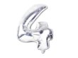 (image for) 12X Silver Numbers 4 Air-Filled Foil Balloons Party Decor