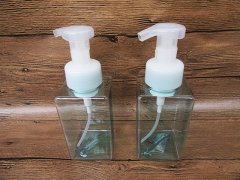 (image for) 4Pcs Blue Comestic Shampoo Lotion Refill Press Bottle 460ml