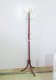 1X Red Multi Hook Heavy Clothes Coat Hat Stand Rack 178cm High