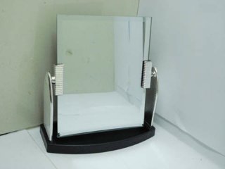 1X Silvery Dresser Beauty Makeup Mirror 13x16cm