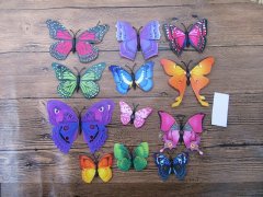 10Pkts x 12Pcs 3D Butterfly Fridge Magnet Sticker Art Design 10Pkts x 12Pcs 3D Butterfly Fridge Magnet Sticker Art Design