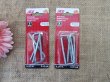 (image for) 6Packs x 5Pcs Bend Screw Hook Home Furniture Hardware