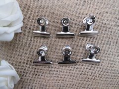 (image for) 144Pcs MINI Bulldog Clips Letter Paper Clips Grip Clips