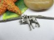 20pcs Metal Wolf Charms yw-ac-mc91 (image for) 20pcs Metal Wolf Charms yw-ac-mc91