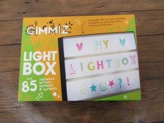 (image for) 1Set LED Light Box with 85 Letters Numbers and Symbols