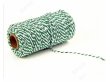2x100Yards Green White Cotton Bakers Twine String Cord Rope Craf (image for) 2x100Yards Green White Cotton Bakers Twine String Cord Rope Craf