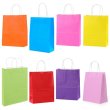 32 Kraft Paper Gift Carry Shopping Bag 22x16x8cm 8 Colors (image for) 32 Kraft Paper Gift Carry Shopping Bag 22x16x8cm 8 Colors