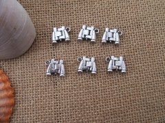 (image for) 100Pcs New 3D Telescope Beads Charms Pendants Jewellery Findings