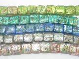 Glass Foil Beads