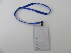 (image for) 100Sets B2 Certificate Label Holder Card Cover w/Lanyard