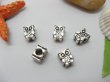 (image for) 20pcs Tibetan Silver Owl Beads European Design Yw-pa-mb45