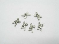 200 Charms Metal Cupid Pendants Jewelry finding