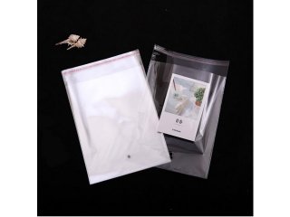 1000 Clear Self-Adhesive Seal Plastic Bags 31.5x22cm