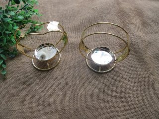 1Pc Gold Ins Minimalist Candle Holder Heart or Round Pattern (image for) 1Pc Gold Ins Minimalist Candle Holder Heart or Round Pattern