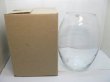 (image for) 1X Clear Glass Oval Vase 25x13cm Wedding Favor