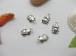 (image for) 100 Metal Frog Pendants Charms Jewelry Finding