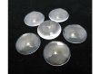 24Pcs Clear Round Glass Magnifying Cabochon Tiles 25x6mm Retail (image for) 24Pcs Clear Round Glass Magnifying Cabochon Tiles 25x6mm Retail