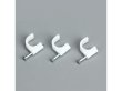 12Pkts X 6Pcs Cable Clips Flat Clips Cable Fixer 20mm Retail Pac (image for) 12Pkts X 6Pcs Cable Clips Flat Clips Cable Fixer 20mm Retail Pac