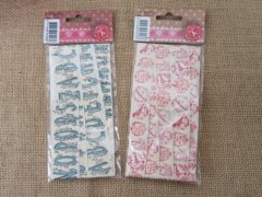 6Pcs Adhesive Hemp Ribbon 32mm Craft Trim Embellishments Mixed 6Pcs Adhesive Hemp Ribbon 32mm Craft Trim Embellishments Mixed