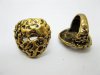 3x12 Golden Plated Alloy Metal Rings 17mm Dia. 3x12 Golden Plated Alloy Metal Rings 17mm Dia.