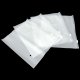 50Pcs Frosted Resealable Zip Lock Bag Plastic Bag 20x28cm