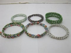 (image for) 60Pcs New Fashion Multi-Loop Beaded Bracelets