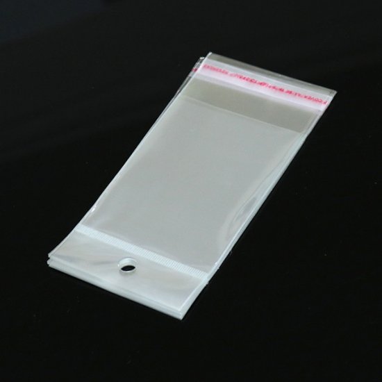 5000X Clear Self-Adhesive Seal Plastic Bag 12.5x7cm - Click Image to Close
