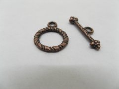 100 Sets Bronze Jewelry Toggle Clasp Size:13mm 100 Sets Bronze Jewelry Toggle Clasp Size:13mm