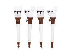 (image for) 4Pcs Toilet Poop Black Ballpoint Pen Novelty Writing Gift