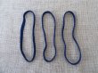 1Pc Blue Elastic Hair Bands Hair Ties 18cm Long (image for) 1Pc Blue Elastic Hair Bands Hair Ties 18cm Long