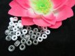 9600Pcs White & Clear Plastic Barrel Pony Beads 6x8mm (image for) 9600Pcs White & Clear Plastic Barrel Pony Beads 6x8mm