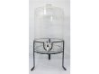(image for) 1X Apothecary Drink Beverages Dispenser Jar w/Dispay 34cm High