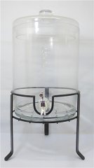 1X Apothecary Drink Beverages Dispenser Jar w/Dispay 34cm High
