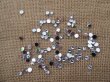 3Sheets x 3.9Gram White Flatback Acrylic Gemstones Rhinestones 5 (image for) 3Sheets x 3.9Gram White Flatback Acrylic Gemstones Rhinestones 5