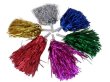 12X New Cheerleading Pom Pom Tinsel Mixed Color (image for) 12X New Cheerleading Pom Pom Tinsel Mixed Color