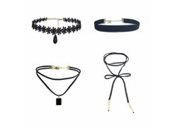 (image for) 4 Style Fashion Women Lady Choker Velvet Gothic Lace Tattoo