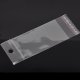 1000 Self Adhesive Seal Plastic Bag 24x8cm with Hanging Hole