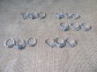 12Packs x 3Pcs Fashion Turquoise Ring Jewellery Findings