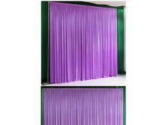 (image for) 1X Light Purple Silk Cloth Wedding Party Backdrop Curtain Drapes 3x3m