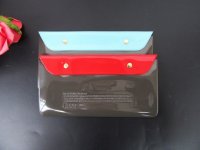 10Pcs Press Button Multi Travel Organizer Case Storage Bag 23x12