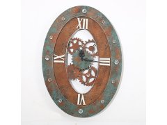 (image for) 1Pc Rusty Vintage Decorative Hanging Wall Clock Home D?cor