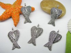 (image for) 20pcs Metal Wing Charms yw-ac-mc3
