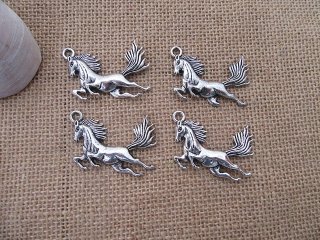 50Pcs New Horse Beads Charms Pendants Jewellery Findings (image for) 50Pcs New Horse Beads Charms Pendants Jewellery Findings