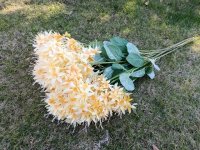 6Pcs Crysanthemum Silk Artificial Flower Party Home Decor