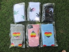 (image for) 6Pair Compression Socks Cartoon Love Girl Style Cute Sweet